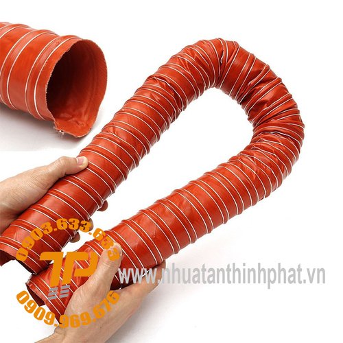 Ống Vải Mềm Silicone Chịu Nhiệt