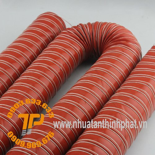 Ống Vải Mềm Silicone Chịu Nhiệt